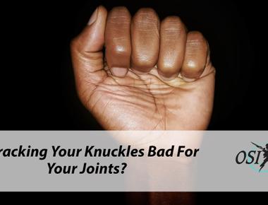 The pop you hear when you crack your knuckles is actually a bubble of gas burning