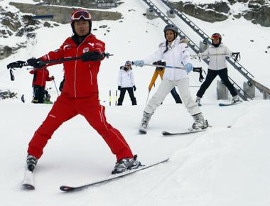 Ten years ago only 500 people in china could ski this year an estimated 5 000 000 chinese will visit ski resorts