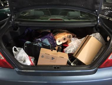 Mobsters judge the quality of a vehicle by the size of this trunk