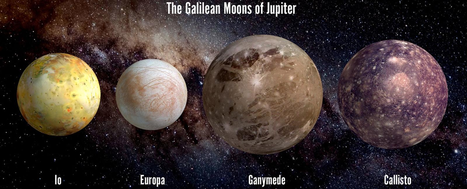 Jupiter s 4 biggest moons are named europa ganymede callisto and io