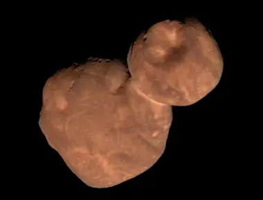 Nasa publishes a detailed study of arrokoth the most distant body ever explored by a spacecraft which new horizons passed by on its journey through the kuiper belt