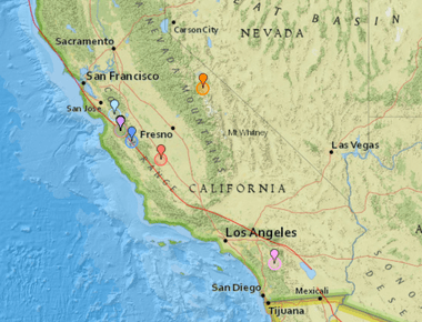 While california won t fall into the ocean earth slipping along the san andreas fault means los angeles and san francisco will be next door neighbors in the future