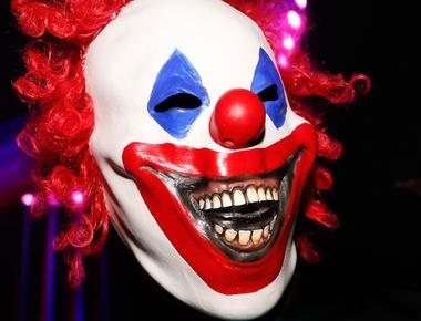 It is illegal to dress as a clown with the intent to cause alarm in connecticut