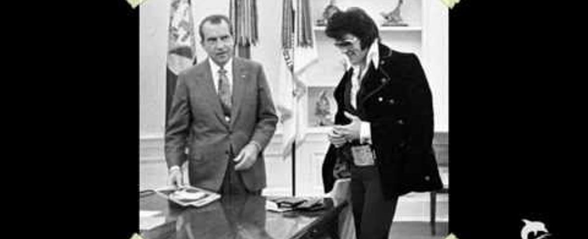 Elvis was related to both president abraham lincoln and president carter