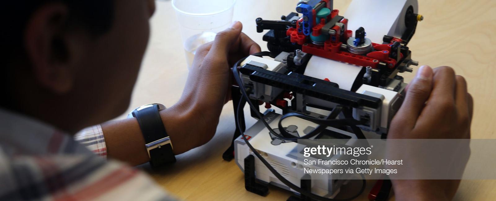 13 year old shubham banerjee invented braigo a small portable low cost braille printer using a lego robotics kit at his kitchen table silicon valley startups had tried and failed to do the same