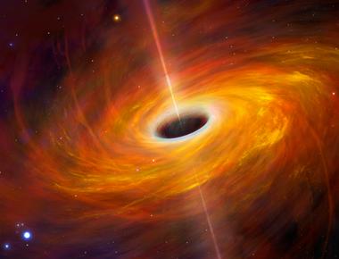 A black hole is created when big stars explode its gravitational force is so strong that nothing can escape from it luckily the closest black hole is about 10 000 light years from earth