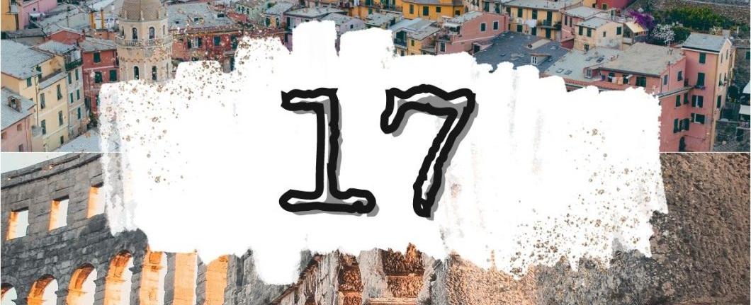 In italy 17 is considered an unlucky number
