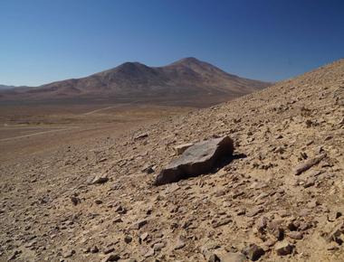 The town of calma in the atacama desert has never had rain