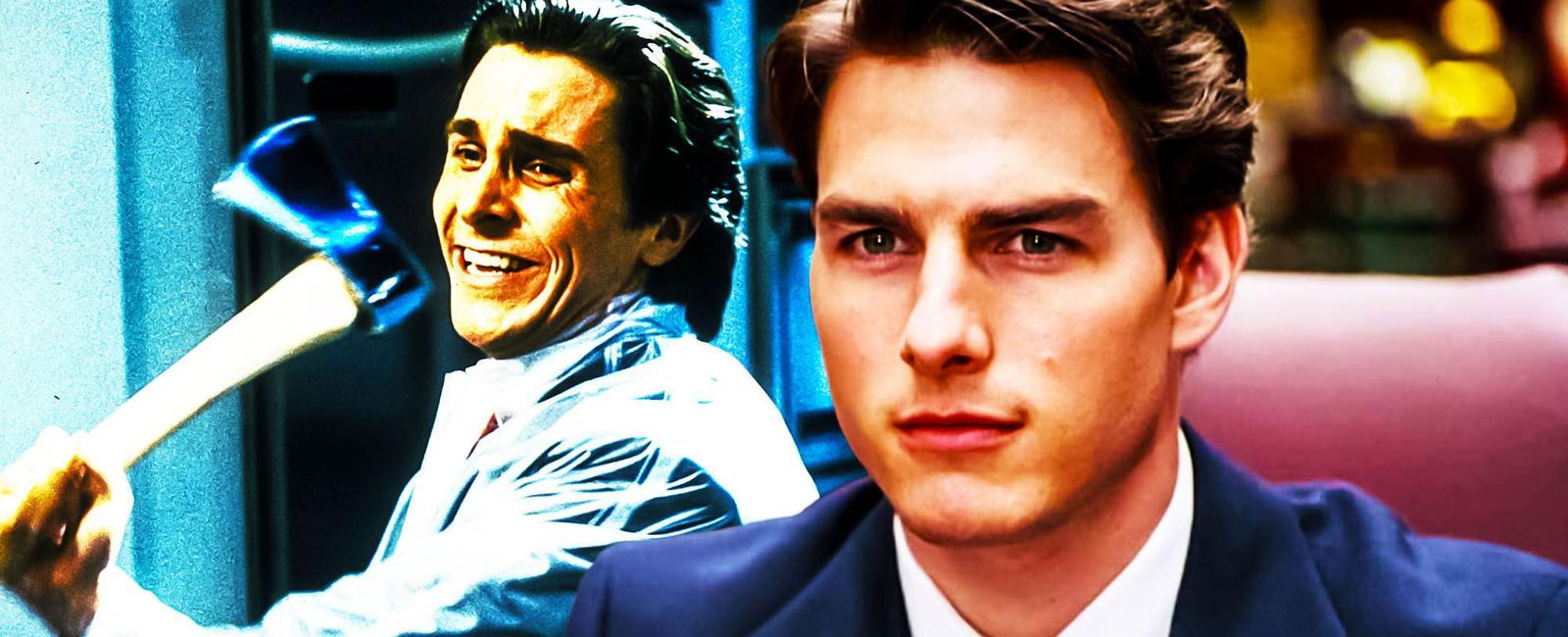 Christain bale s inspiration for serial killer patrick bateman s mannerisms in american psycho was tom cruise due to his very intense friendliness with nothing behind the eyes