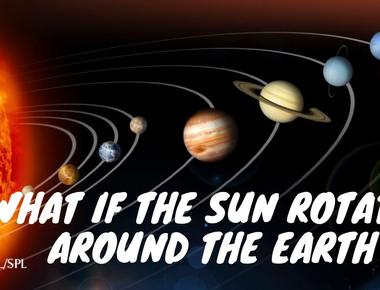 Many many years ago people believed that the earth didn t move and that the sun rotated round the earth the first person to ever suggest that the earth and other planets moved around the sun was aristarchus of samos more than 2 000 years ago