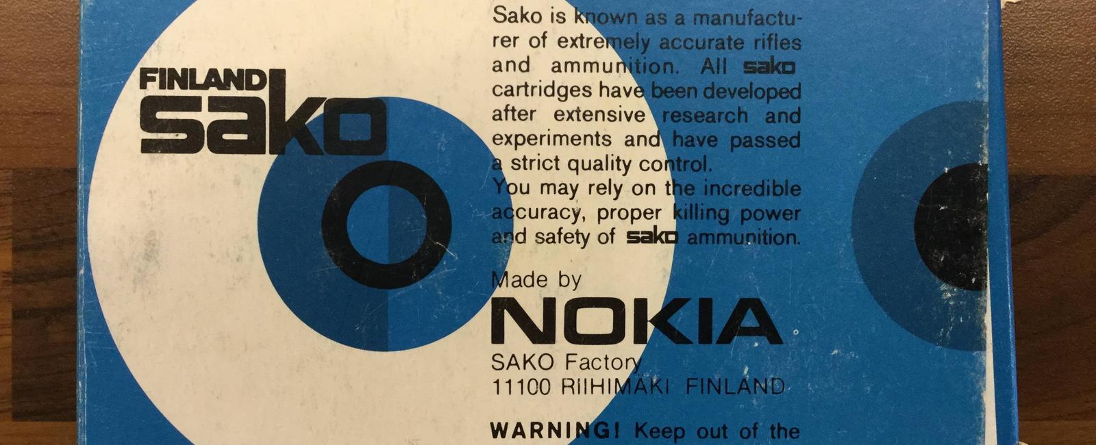 Nokia was once famous as a manufacturer of toilet paper