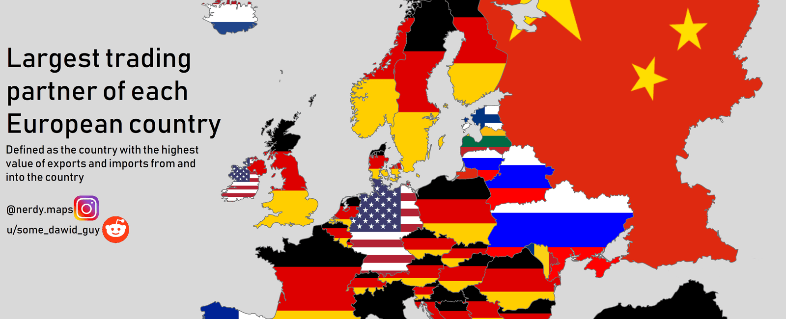 The usa germany france and china are the uk s biggest trading parters