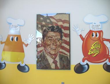 Blueberry jelly bellies were created especially for ronald reagan