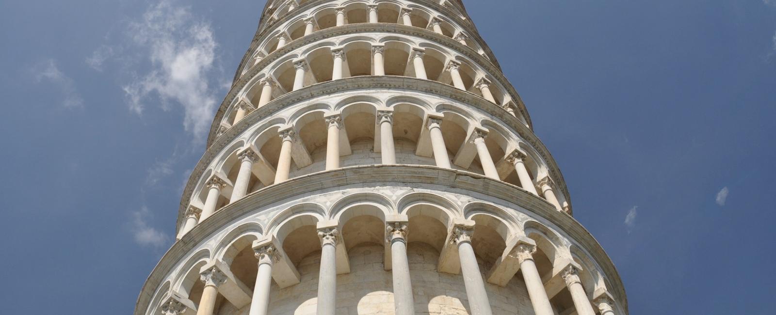 The leaning tower of pisa took almost 200 years to build and is still leans