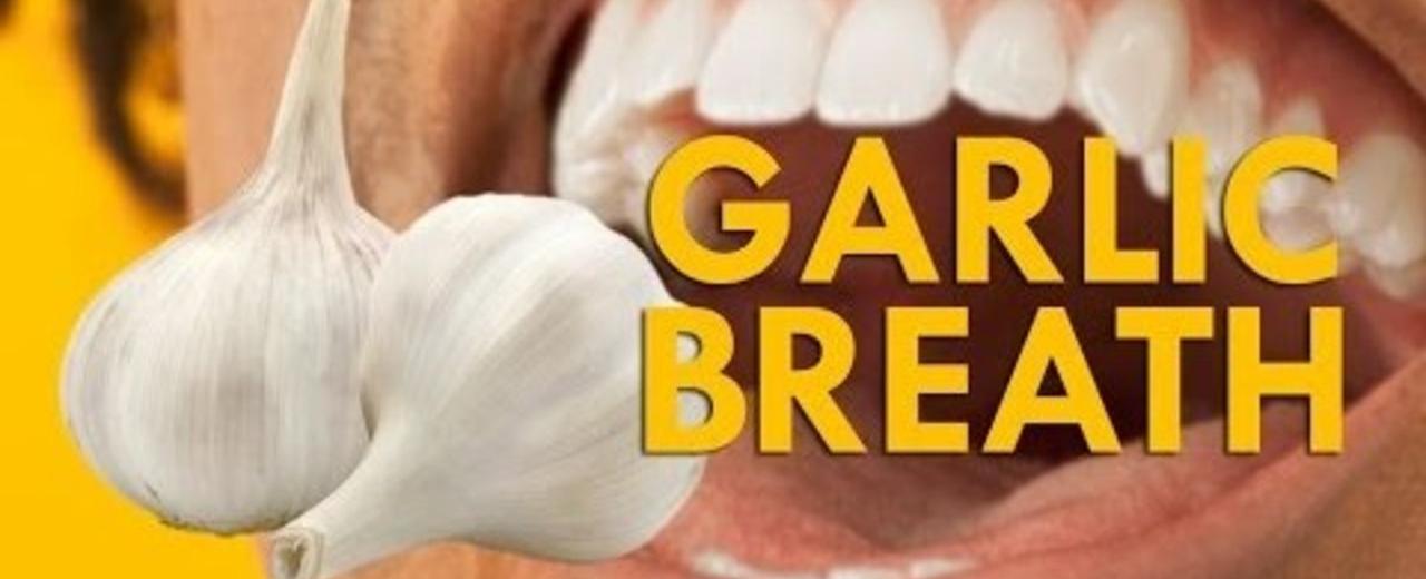 Causes bad breath and frightens blood suckers garlic