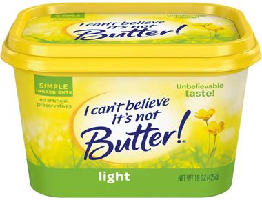 I can t believe it s not butter