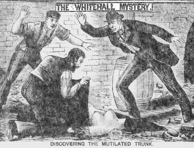 The whitehall mystery is a murder that took place in london in 1888 the unsolved crime involved the dismemberment of a young woman whose body parts were distributed among different locations around the city