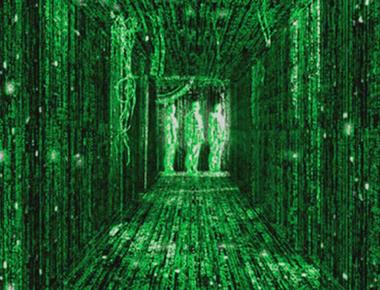 The green code in the matrix was made up of characters from scans of production designer simon whiteley s wife s japanese cookbooks