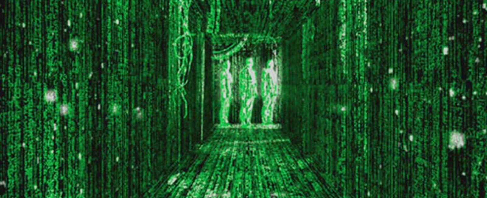 The green code in the matrix was made up of characters from scans of production designer simon whiteley s wife s japanese cookbooks