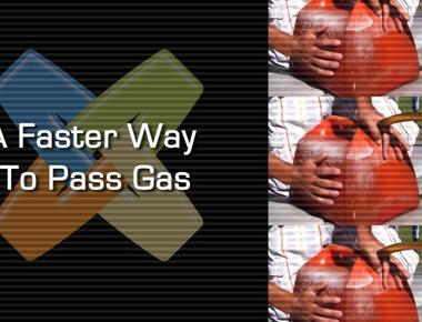 On average a person passes gas 14 times a day