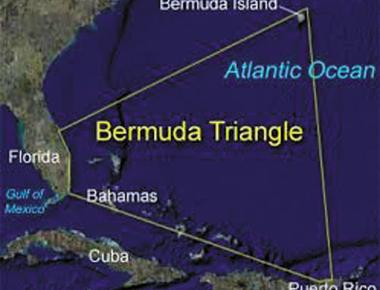 Scared of the bermuda triangle despite its reputation it is actually part of a commonly sailed shipping route