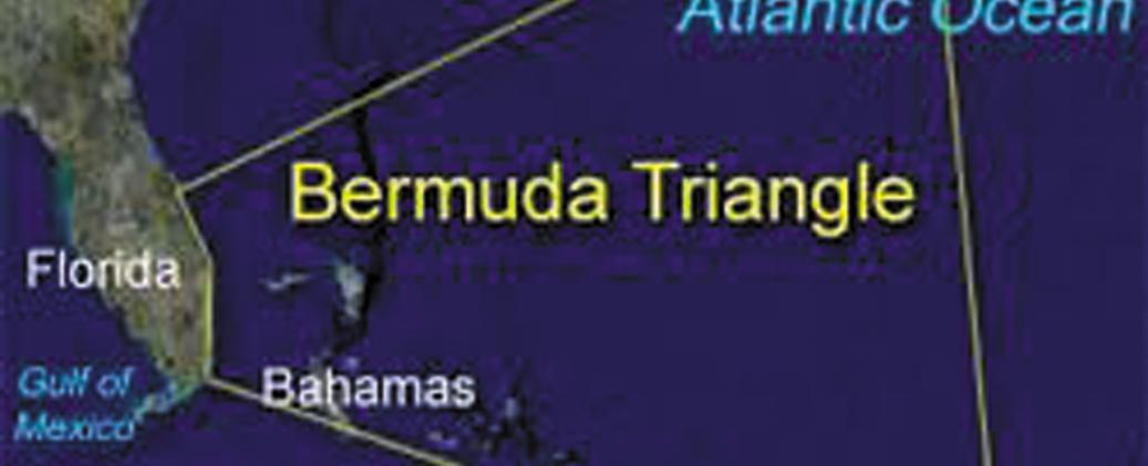 Scared of the bermuda triangle despite its reputation it is actually part of a commonly sailed shipping route