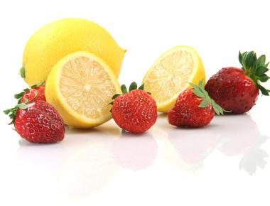 Lemons have 70 more sugar than strawberries which contain only 40 strawberries seem sweeter because lemons have more citric acid that hides their sweetness