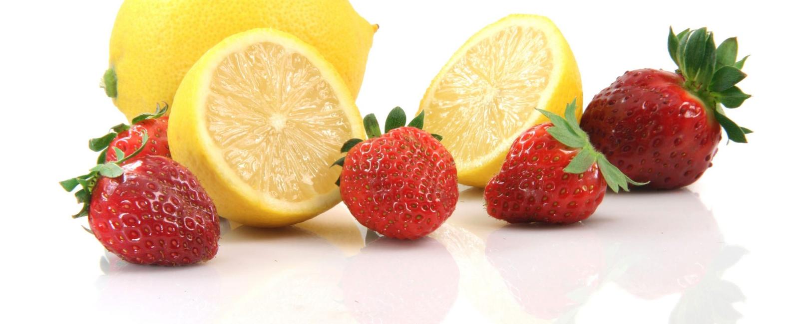 Lemons have 70 more sugar than strawberries which contain only 40 strawberries seem sweeter because lemons have more citric acid that hides their sweetness