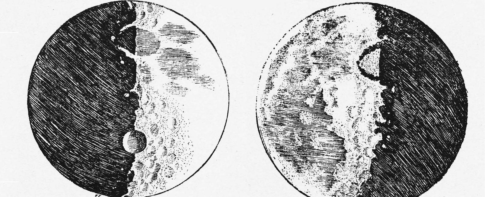 The first man to make proper maps of the moon was galileo he didn t invent the telescope but by 1609 he had developed a telescope that could magnify objects up to 20 times