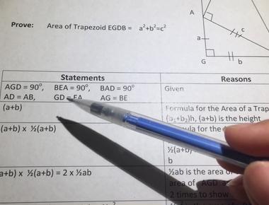 President james a garfield discovered a new proof for the pythagorean theorem