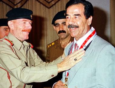 Saddam hussein was given the key to the city of detroit