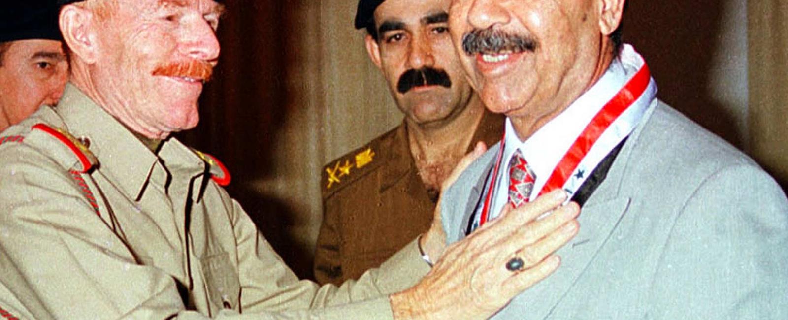 Saddam hussein was given the key to the city of detroit