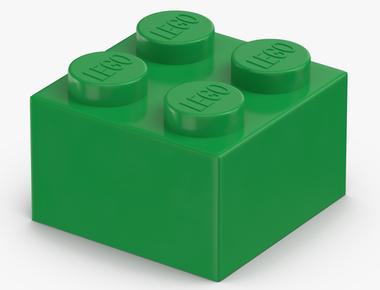 A 2x2 lego brick can hold an impressive 950 lbs or the equivalent of 375 000 lego bricks