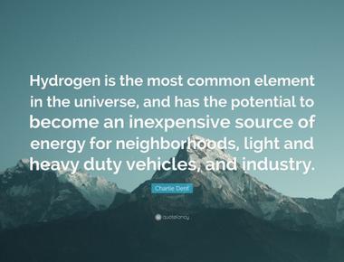 What is the most abundant element in the universe hydrogen