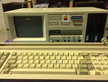 The apple ii had a hard drive of only 5 megabytes when it was released