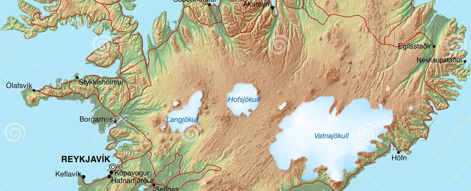 Eleven percent of what island country is covered by glaciers iceland