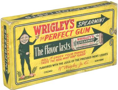 The first product to have a bar code was wrigley s gum