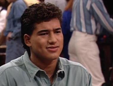 On saved by the bell the college years a c slater learned his last name was actually sanchez his dad changed it to get into the military academy