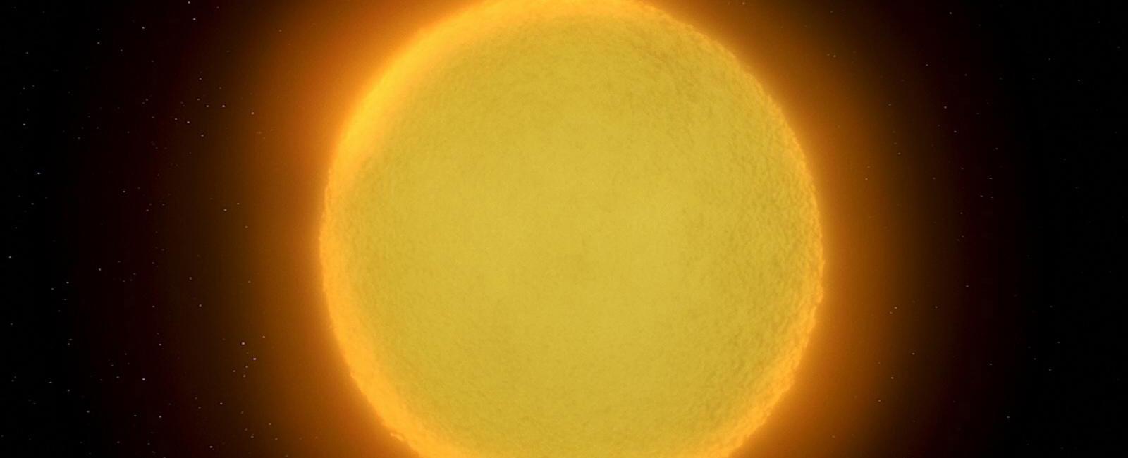 The sun is a yellow dwarf star