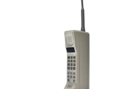 In 1983 motorola released the motorola dynatac 8000x the world s first commercial cell phone it sold for 3 500 usd equivalent to 9 593 in 2021 when adjusted for inflation