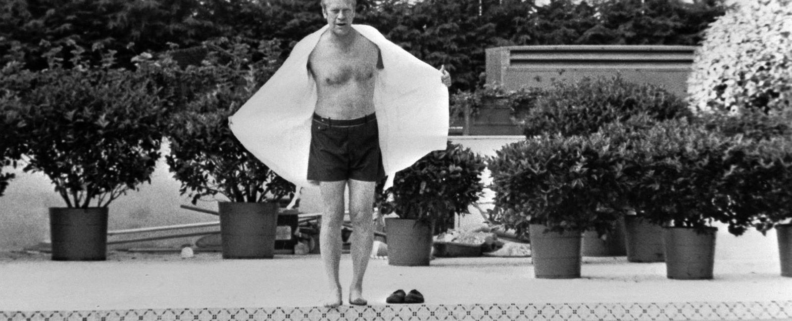 Gerald ford once worked as a cover model for cosmopolitan magazine