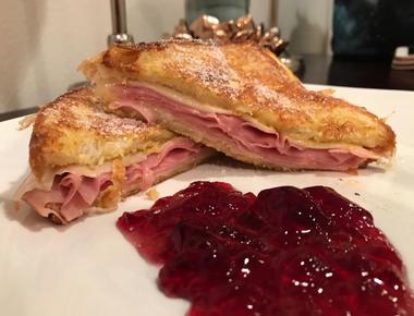 Rueben and monte cristo are two delicious varieties of this sandwich