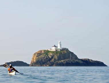 Bishop rock off the scilly isles in southern england is the smallest of the uk islands