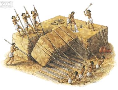 Many ancient egypt pyramids were built as tombs for pharaohs and their families