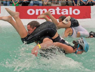 Every year in finland people compete to see who can carry their wives fastest and farthest