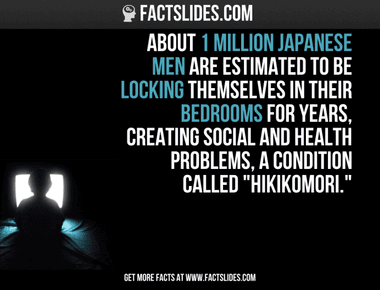 About 1 million japanese men are estimated to be locking themselves in their bedrooms for years creating social and health problems a condition called hikikomori