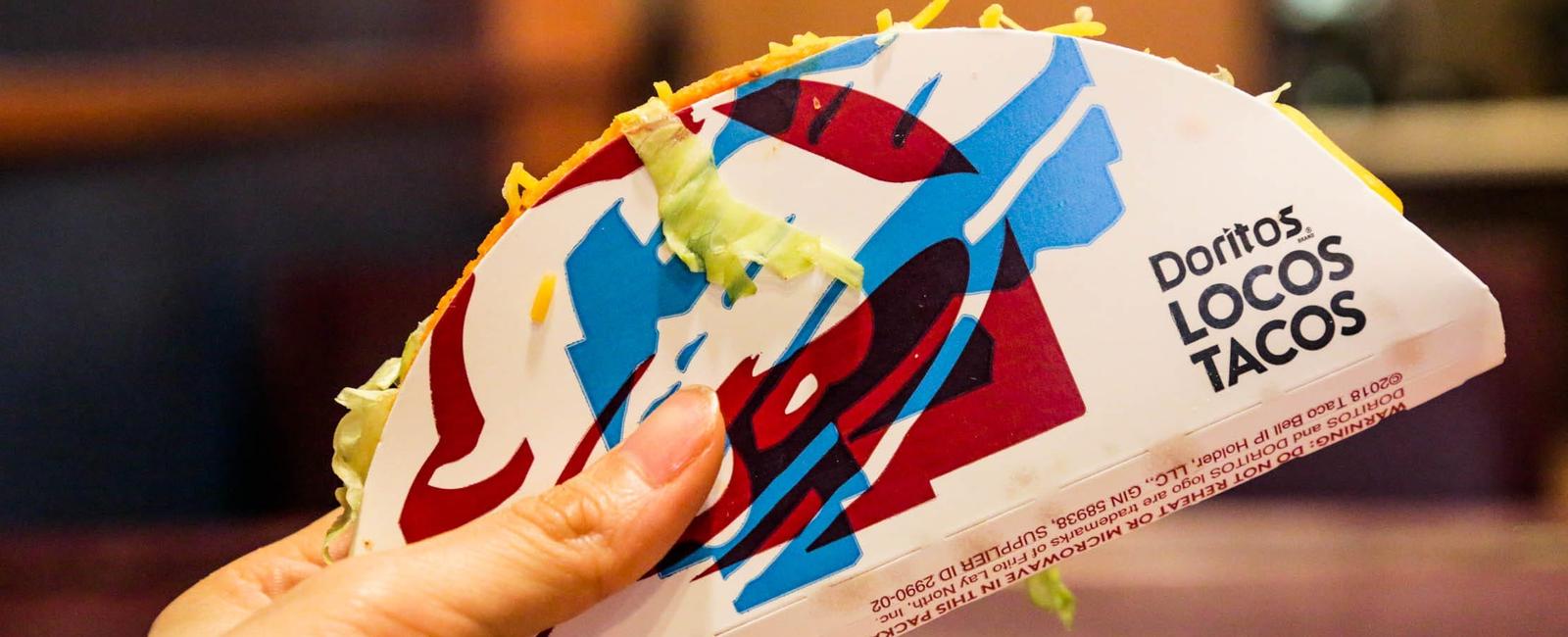 Found new creative way to get people to stuff themselves with doritos tacobell