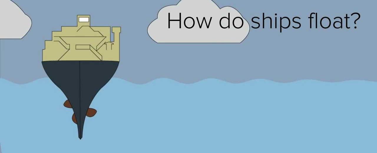 Steel ships float because even though steel is denser than water their hulls are full of air they sink until enough water has been moved to match the weight of steel and air in the hull