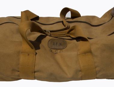 The duffel bag gets its name from the town of duffel belgium where the cloth used in the bags was originally sold