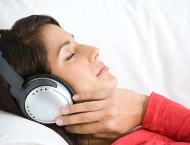 Listening to high frequency music makes you feel calm relaxed and happy